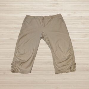 Coldwater Creek Tan Capris